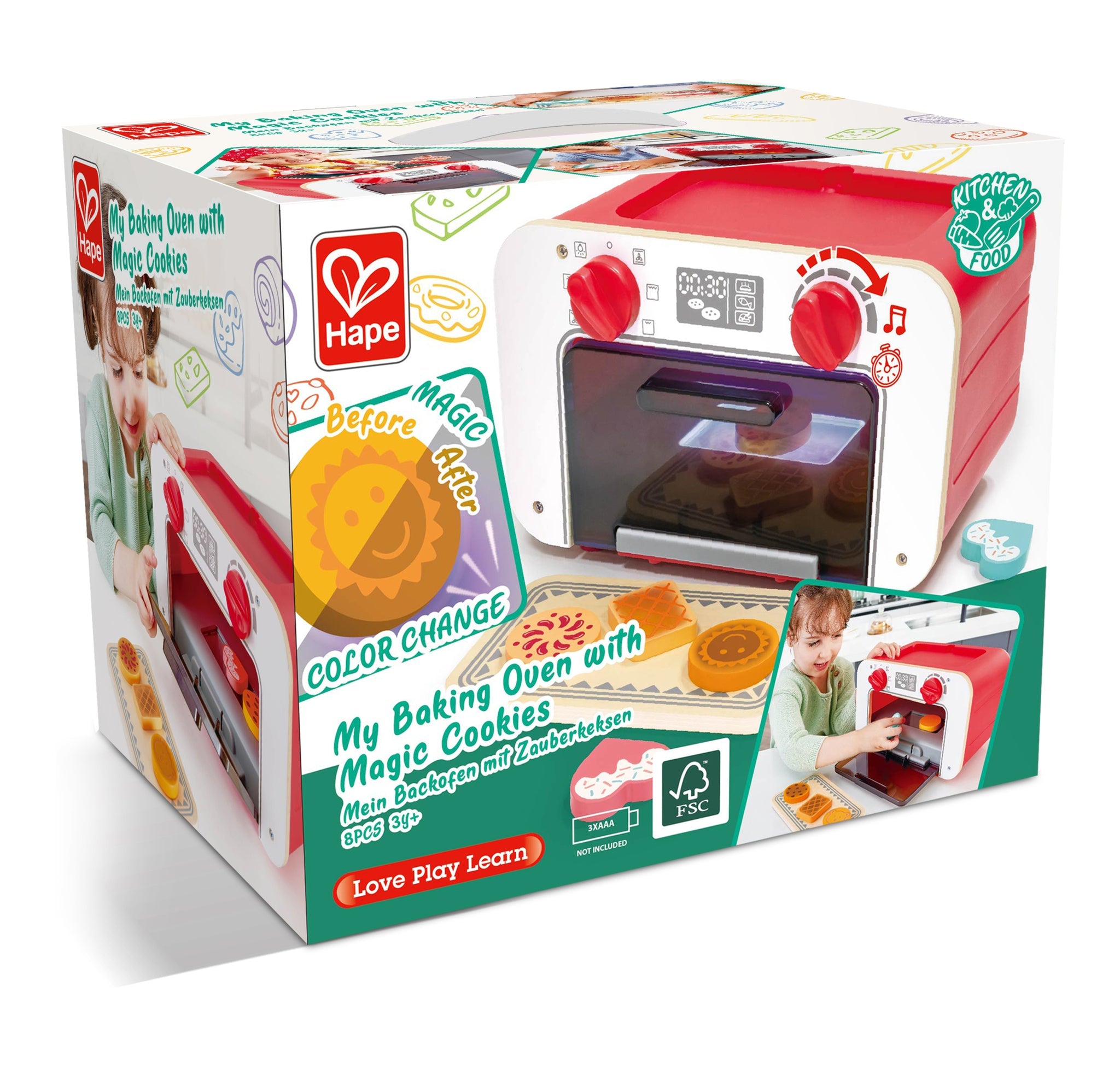 Hape My Baking Oven with Magic Cookies