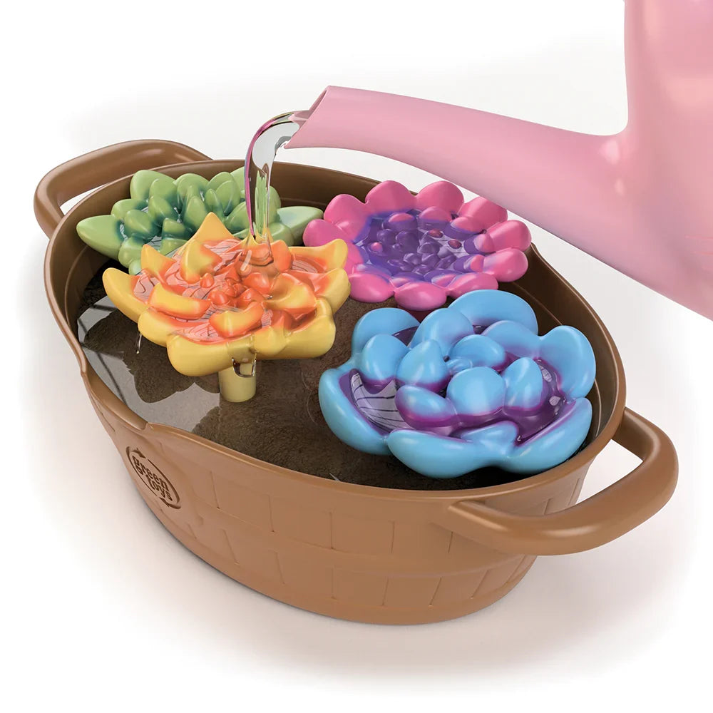 Green Toys Rainbow Bloom - Color-Changing Water Activity Set